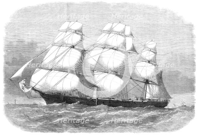 H.M. Corvette Volage, 1870. Creator: Unknown.