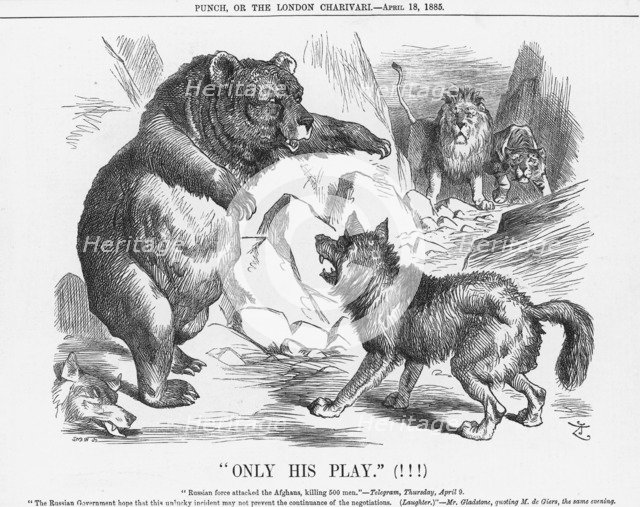 Only His Play, 1885. Artist: Joseph Swain
