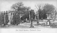 The French Gardens, Chatsworth House, Derbyshire, late 19th or early 20th century. Artist: Unknown