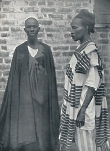 Two Mandingos from north-western Liberia, 1912. Artist: Harry Johnston.