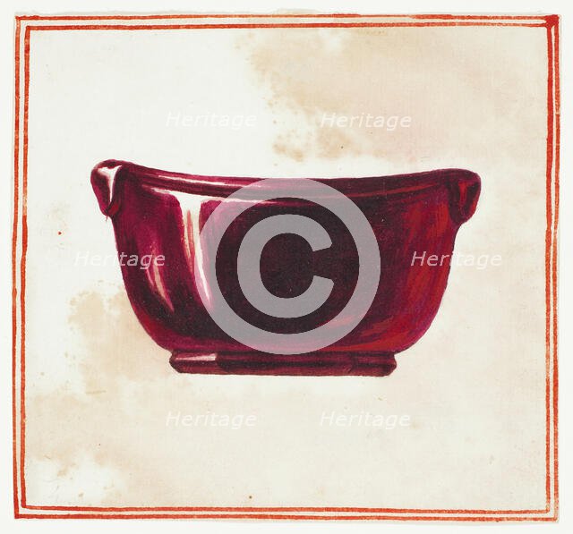 Purple Bowl, n.d. Creator: Giuseppe Grisoni.