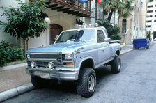 American pick up truck. Artist: Unknown.