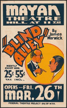 Blind Alley, Los Angeles, 1937. Creator: Unknown.