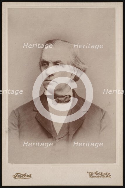 Portrait of Benjamin Stanton (1809-1872), Before 1872. Creator: Taylor's.