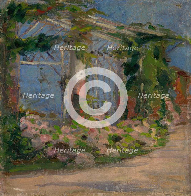 Motif from Garden, around 1900-1920. Creator: Ludovit Pitthordt.
