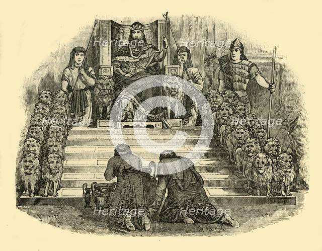 'Solomon's Throne, Restored', 1890.   Creator: Unknown.