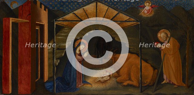 Nativity, date unknown. Creator: Imitator of Fra Angelico.