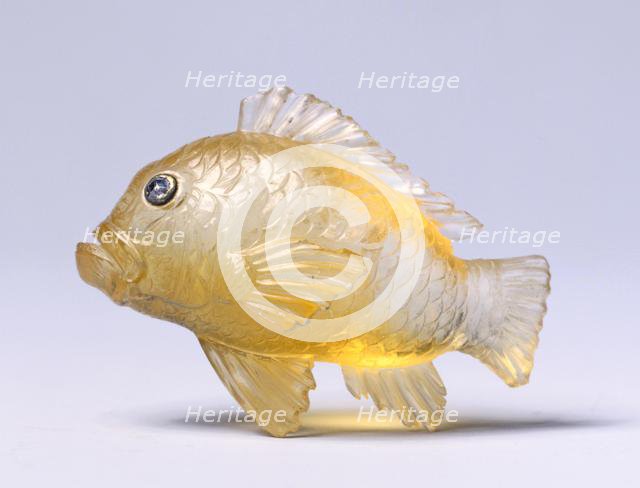Goldfish, late 1800s-early 1900s. Creator: Peter Carl Fabergé (Russian, 1846-1920), firm of.