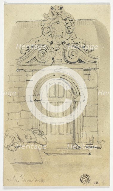 In the Town Hall, n.d. Creator: Daniel Maclise.