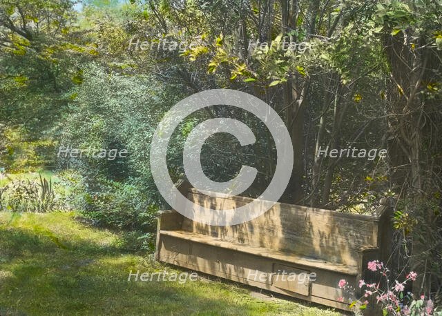 "Beechgate," Robert Carmer Hill house, Woodland Avenue, Englewood, New Jersey, 1918. Creator: Frances Benjamin Johnston.