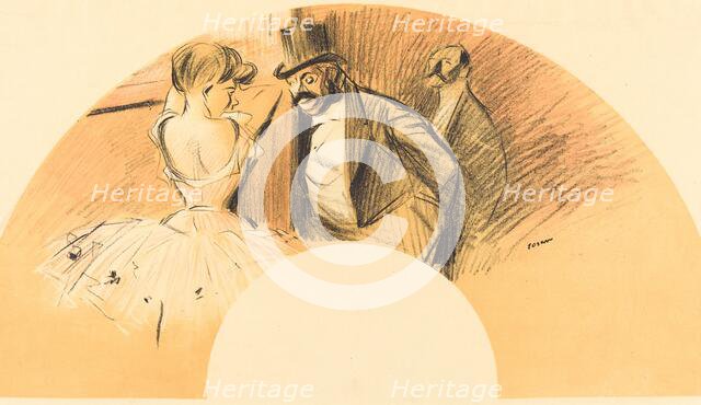Fan, 1903. Creator: Jean Louis Forain.