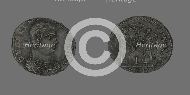 Coin Portraying Emperor Decentius, 351-353. Creator: Unknown.