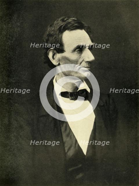 Abraham Lincoln, 1860, (1930). Creator: Unknown.