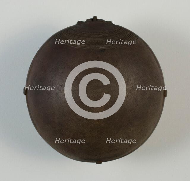 New Year's Vessel (Pilgrim Bottle), Egypt, Late Period, Dynasty 26 (664-525 BCE). Creator: Unknown.