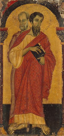 Saints Bartholomew and Simon, 1266-75. Creator: Master of Saint Francis of Assisi.