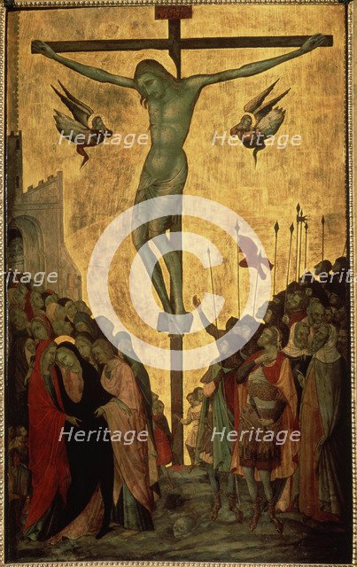 'Calvary', 14th century. Artist: Bartolommeo Bulgarini