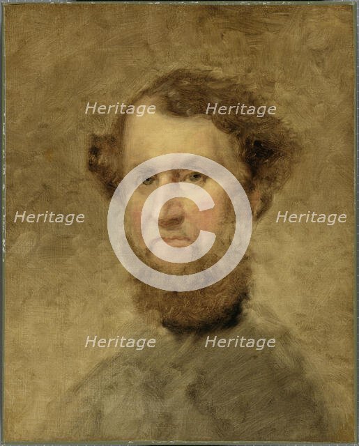 Cyrus Hall McCormick, mid 19th century. Creator: Charles Loring Elliott.