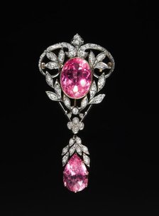 Pendant Brooch, c. 1890-1910. Creator: Unknown.