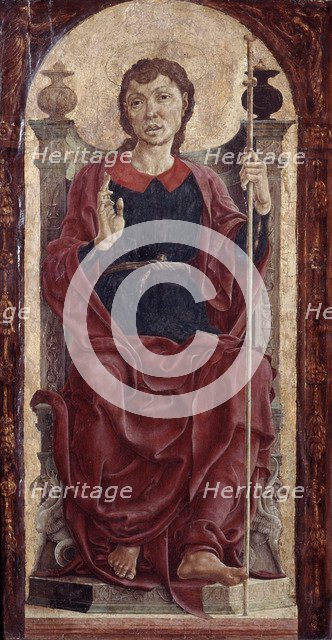 'St James the Great', 1475. Artist: Cosmè Tura