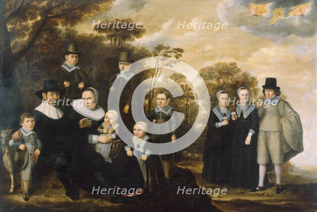 Portrait of a Family, 1635-1640. Creator: Unknown.