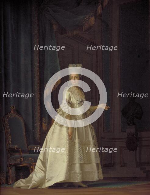 The Dowager Queen Juliane Marie of Denmark, 1778. Creator: Vigilius Erichsen.