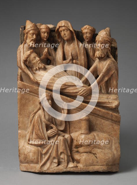 The Entombment, British, 15th century. Creator: Unknown.