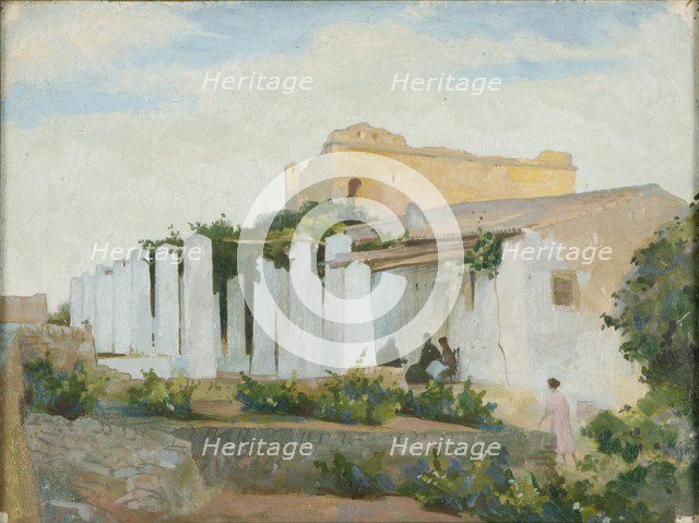 'Spanish Landscape', 1895-1933. Artist: George Murray