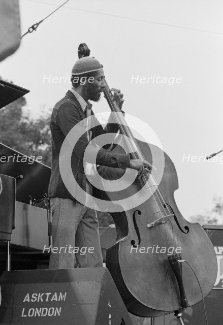 Ron Carter, Capital Jazz Festival, Knebworth, Herts, July 1982. Creator: Brian O'Connor.