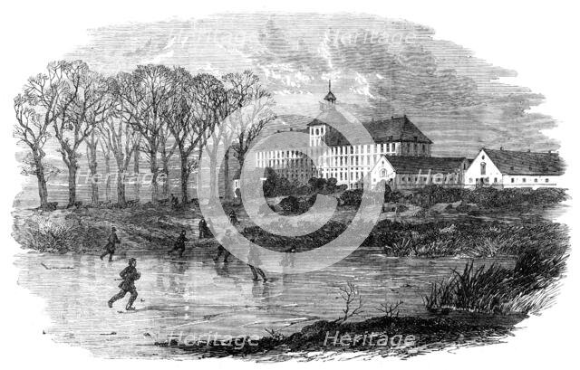 The Schleswig-Holstein Difficulty: the Palace of Gottorf, at Schleswig, 1864. Creator: Unknown.