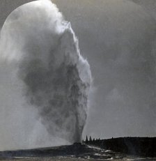 "Old Faithful", Queen of Geysers, Yellowstone National Park, Wyo., U.S.A.', 1904. Creator: Unknown.
