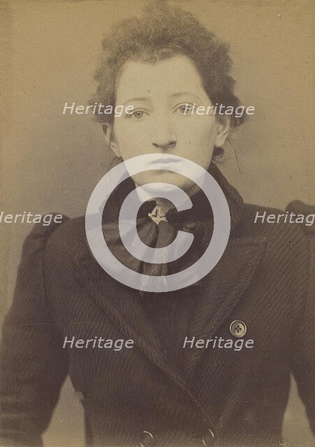 [Mugshots of Suspected Anarchists from French Police Files], 1891-95. Creator: Alphonse Bertillon.