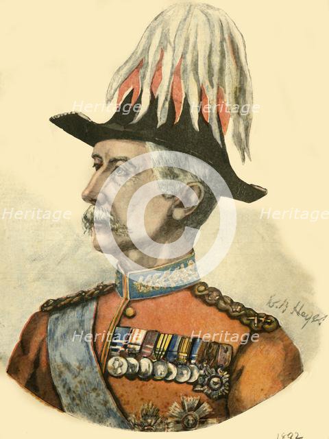 'General Right Hon. Viscount Wolseley, K.P.', 1892. Creator: Heyes.