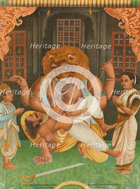 Narasimha, 1886. Creator: Unknown.