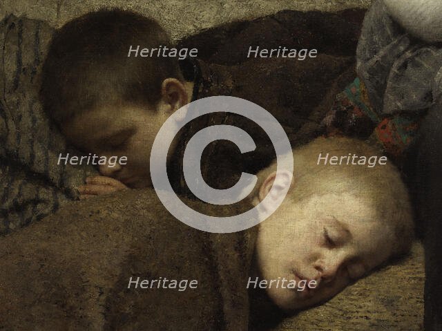 Sans asile, 1883. Creator: Fernand Pelez.