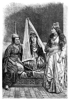 Druze Princess and Lady of the Lebanon, 1895. Artist: Unknown