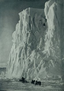 'The Point of the Barne Glacier', c1910–1913, (1913). Artist: Herbert Ponting.