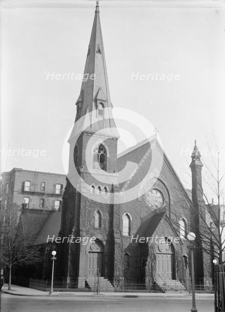 All Soul's Church, Unitarian, 14th And L Streets, N.W., 1916. Creator: Harris & Ewing.