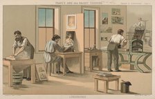 Lithographer, 1874. Creator: Unknown.