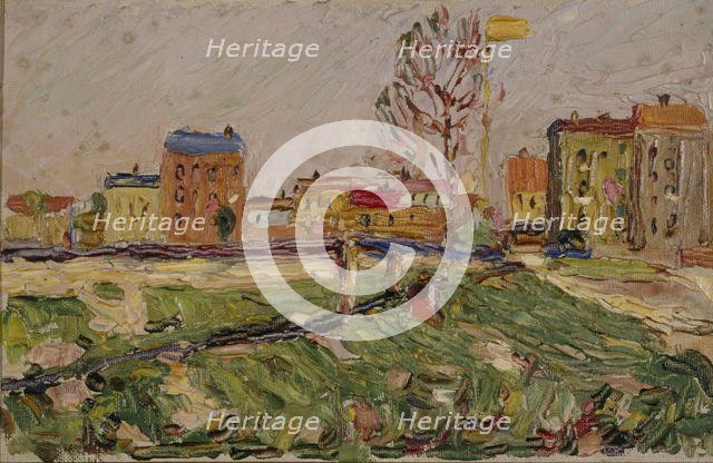 Schwabing, Munich, 1901. Artist: Kandinsky, Wassily Vasilyevich (1866-1944)