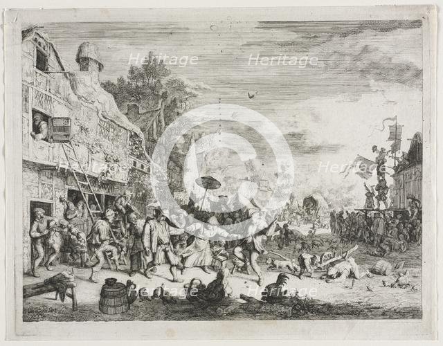 Village Féte. Creator: Cornelis Dusart (Dutch, 1660-1704).