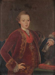 Portrait of Dom José, Prince of Brazil, Duke of Braganza (1761-1788), 18th century. Creator: Anonymous.