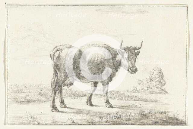 Cow, to the right, 1775-1833. Creator: Jean Bernard.