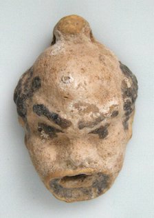 Head Pendant, Coptic, 4th-7th century. Creator: Unknown.
