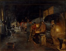 Ironworks, 1902. Artist: Shilder, Andrei Nikolayevich (1861-1919)