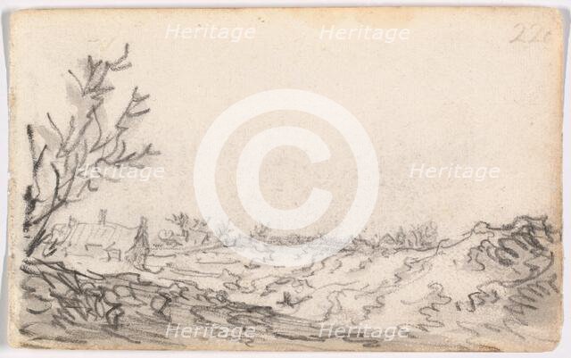 A Dune Landscape, 1650-51. Creator: Jan van Goyen.