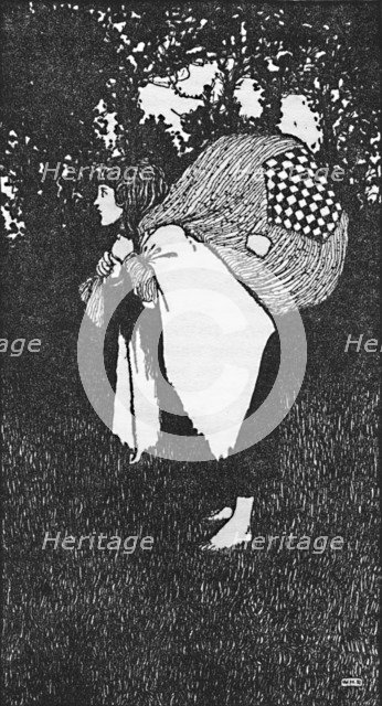 'The Kitchen-Maid', c1930. Artist: W Heath Robinson.