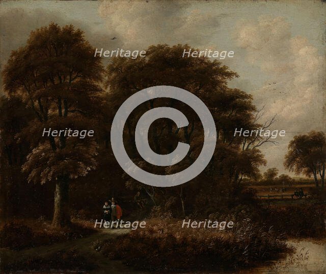 Woodland Scene, probably 1660s. Creator: Gillis Rombouts.