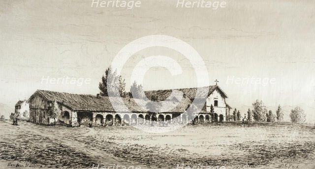 San Juan Bautista, Published in 1883. Creator: Henry Chapman Ford.