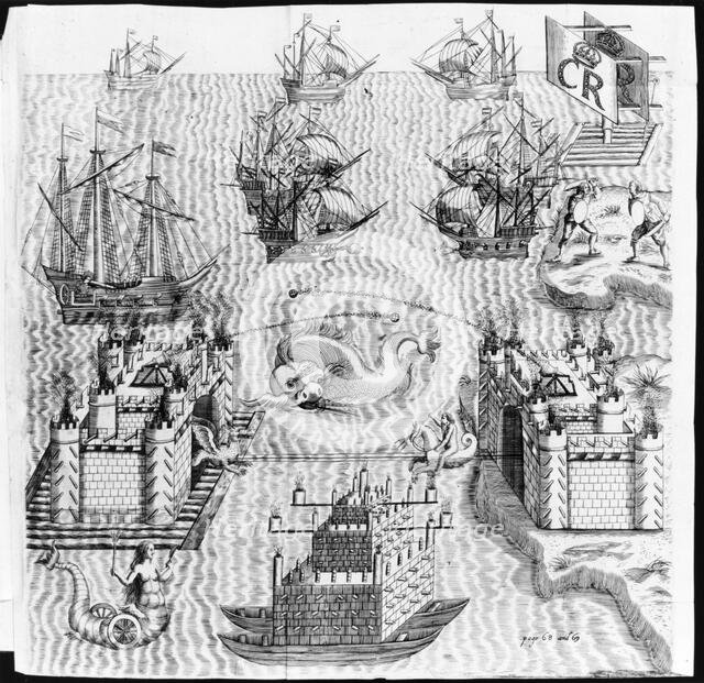 Pyrotchnia or a Discourse of Artificial Fire-Works, A Short Treatise of Geometrie, 1635. Creator: John Babington.