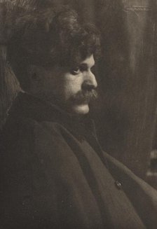 Alfred Stieglitz, c. 1901. Creator: Frank Eugene.